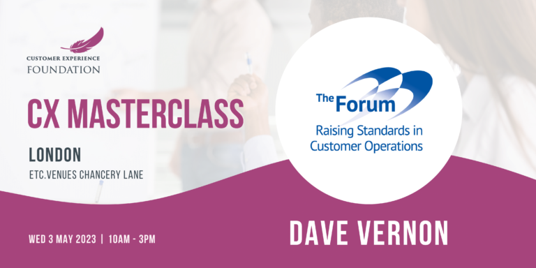 dave-vernon-the-forum-customer-experience-london-masterclass-workshop