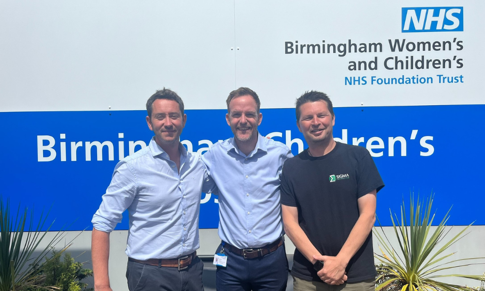 Read more about the article Sigma Connected’s Management team pledge monthly donation to Birmingham Children’s Hospital